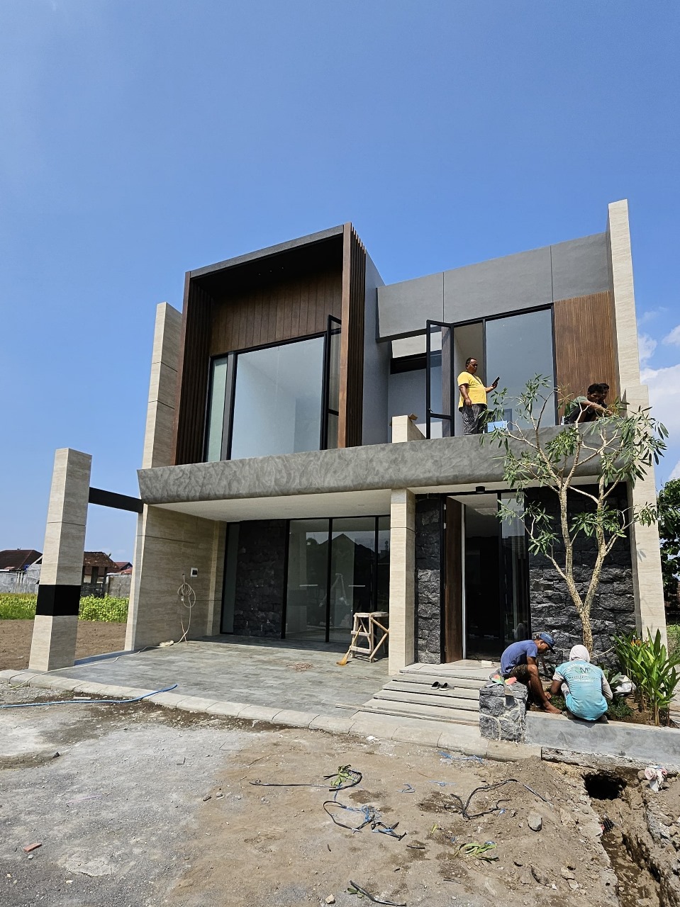 Foto progress perumahan sleman damara village