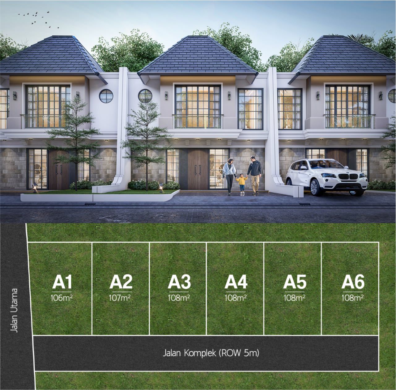 Harmoni Tegalsari perumahan di sleman Tersedia 6 unit rumah 2 lantai dengan One Gate System